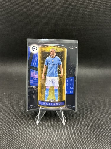 Erling Haaland Chrome Gold Refractor