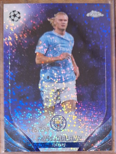 Erling Haaland Chrome Purple Sparkle