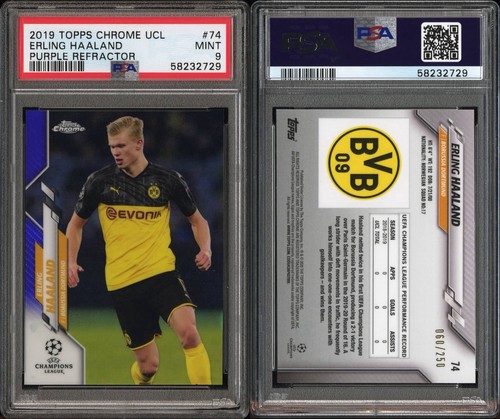 Erling Haaland Chrome Purple