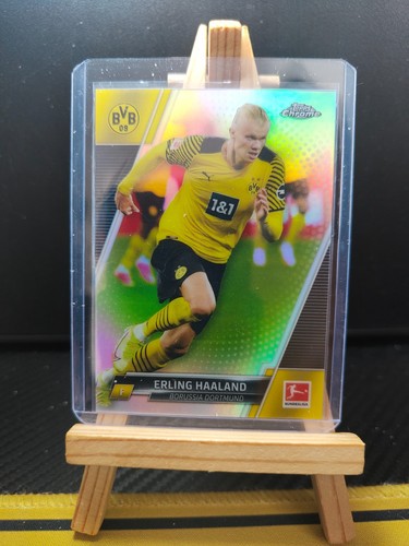 Erling Haaland Chrome Bundesliga Refractor