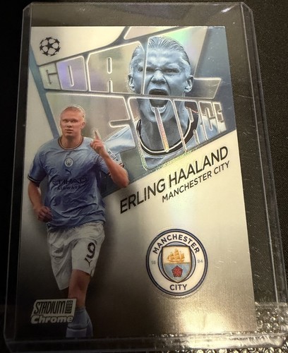 Erling Haaland Stadium Club Chrome 