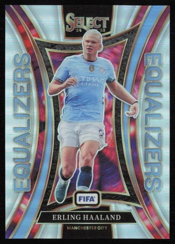 Erling Haaland Select FIFA Silver Prizm