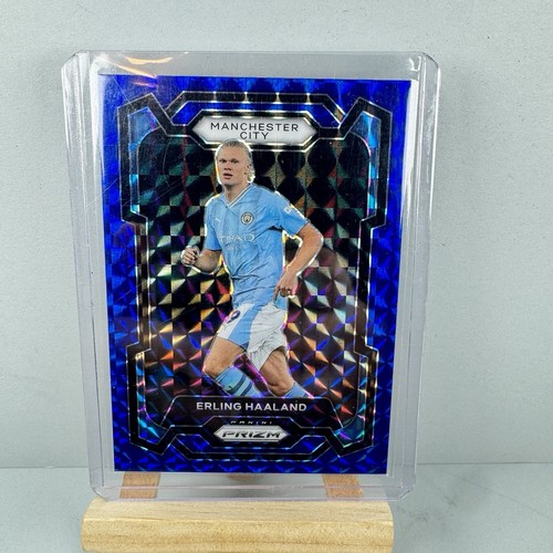 Erling Haaland Prizm Blue Mosaic