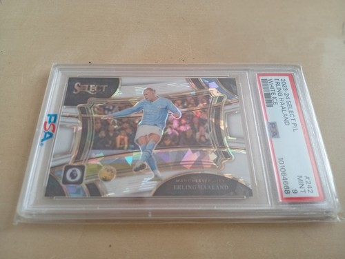 Erling Haaland Select White Ice Prizm