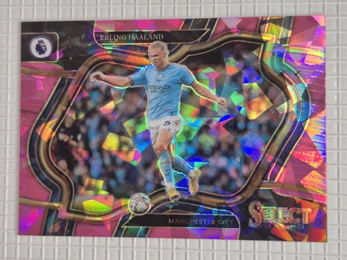 Erling Haaland Prizm Pink Cracked Ice