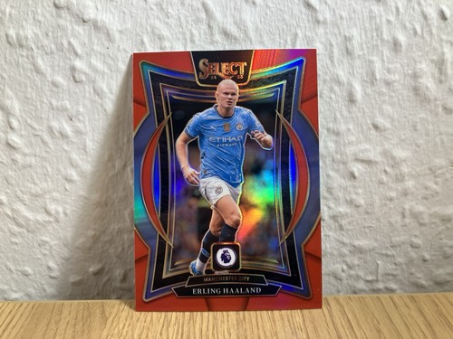 Erling Haaland Select Terrace Red Prizm