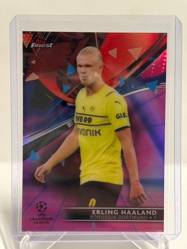 Erling Haaland Finest UCL Pink Prism