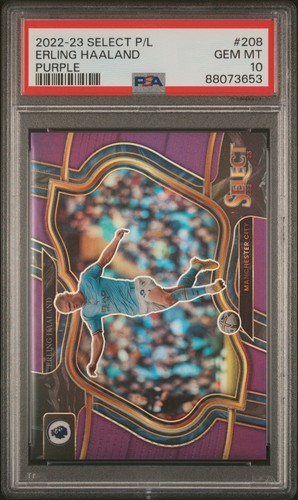 Erling Haaland Select Purple Prizm