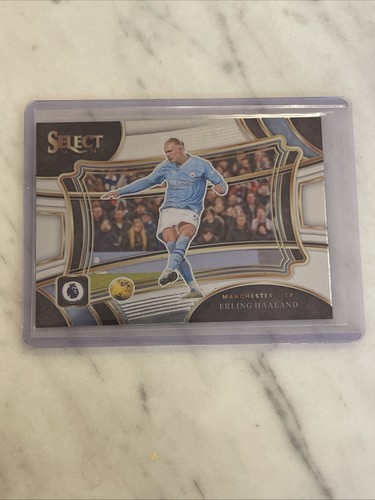 Erling Haaland Select Premier League Silver Prizm