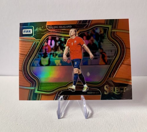 Erling Haaland Select Orange Prizm