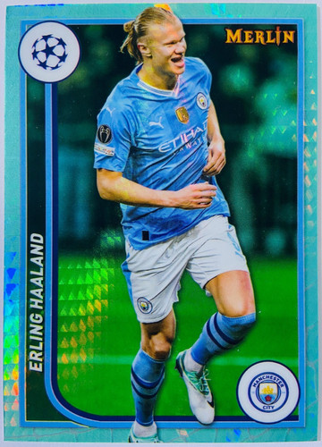 Erling Haaland Merlin Chrome Aqua Prism