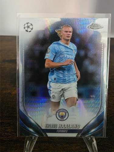 Erling Haaland Chrome Prism Refractor