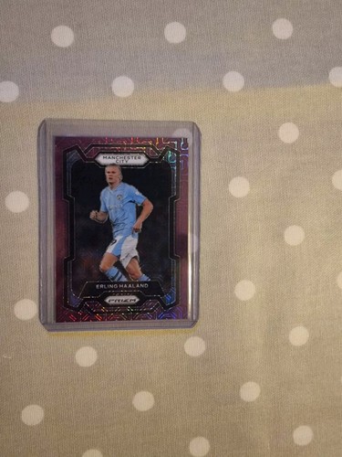 Erling Haaland Prizm Purple Mojo