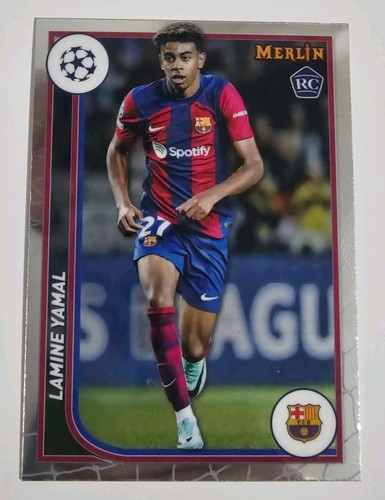 Lamine Yamal Chrome Merlin 