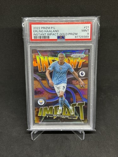 Erling Haaland Prizm Gold Prizm