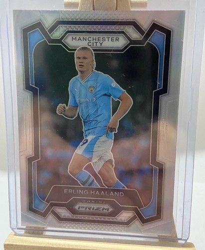 Erling Haaland Prizm EPL Silver Prizm