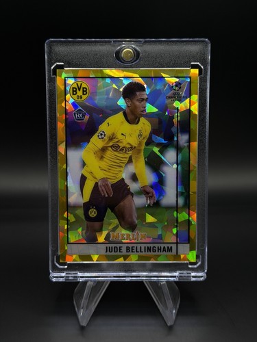 Jude Bellingham Merlin Chrome Gold Atomic Refractor