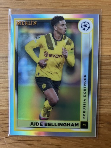 Jude Bellingham Merlin Chrome Silver Refractor