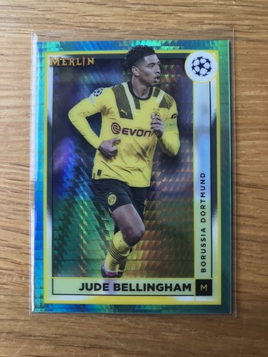 Jude Bellingham Merlin Chrome Aqua Prism