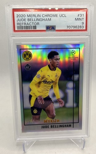 Jude Bellingham Merlin Chrome Refractor