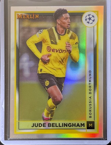 Jude Bellingham Merlin Chrome Silver Refractor