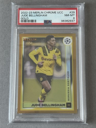 Jude Bellingham Merlin Chrome Gold