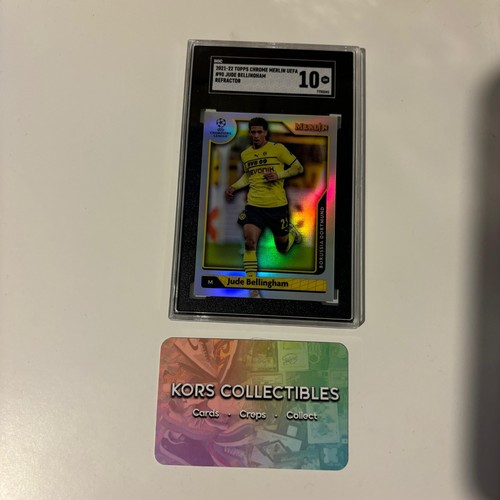 Jude Bellingham Chrome Merlin Chrome Refractor