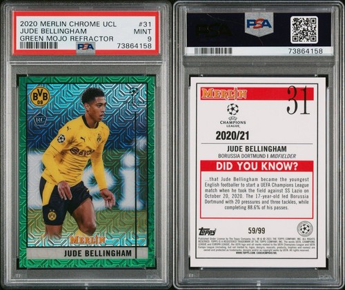 Jude Bellingham Merlin Chrome Green Mojo