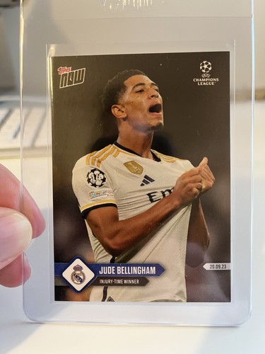 Jude Bellingham Topps Now Refractor