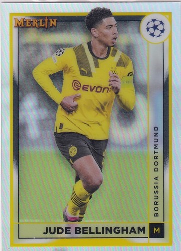 Jude Bellingham Merlin Chrome Silver Refractor