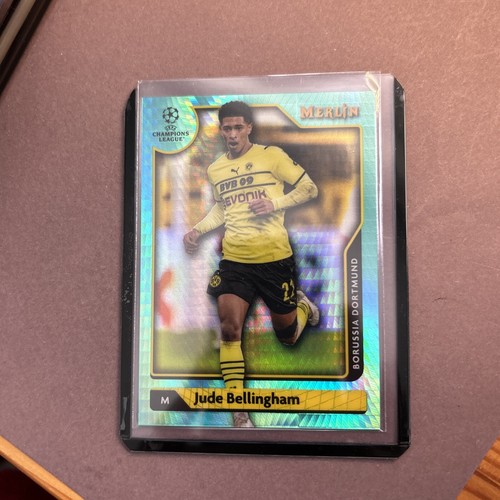 Jude Bellingham Chrome Merlin Aqua Prizm