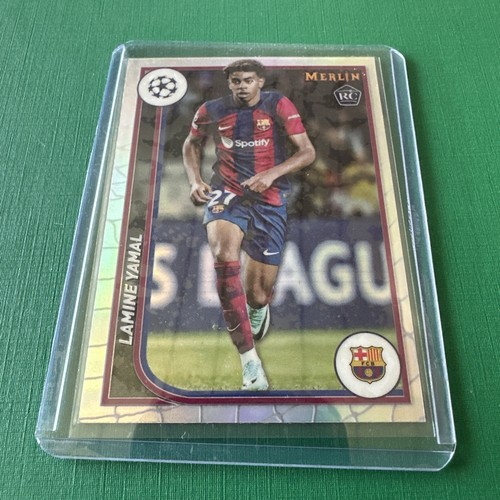 Lamine Yamal Merlin Chrome Refractor