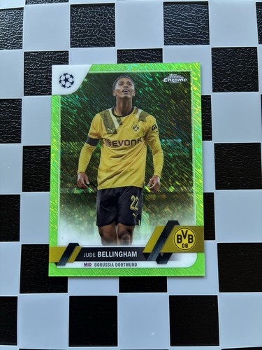 Jude Bellingham Chrome Green Shimmer