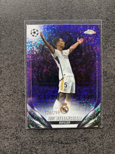 Jude Bellingham Chrome Purple Refractor