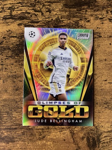 Jude Bellingham Stadium Chrome Gold