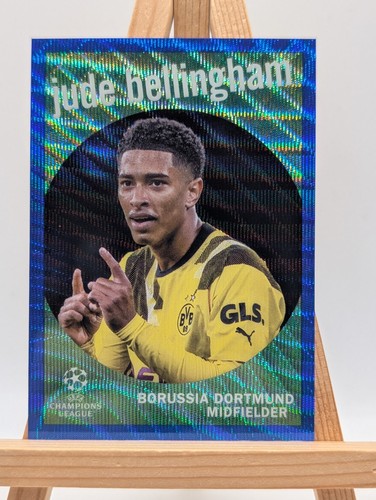 Jude Bellingham Chrome Blue Wave