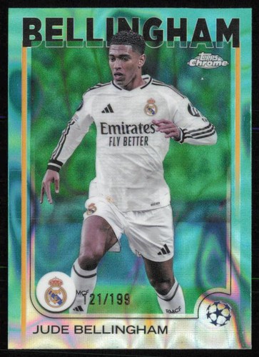 Jude Bellingham Chrome Aqua Lava