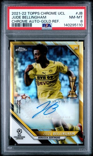 Jude Bellingham Chrome Gold