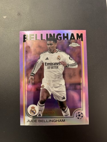 Jude Bellingham Chrome UEFA Champions League 