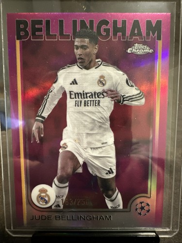 Jude Bellingham Chrome Pink Refractor