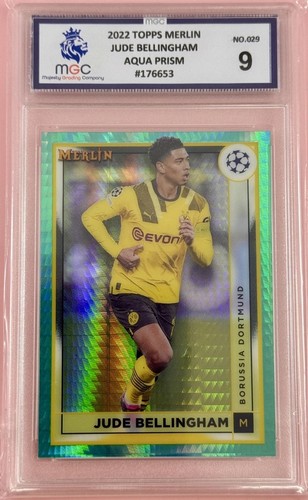 Jude Bellingham Merlin Chrome Aqua Prism