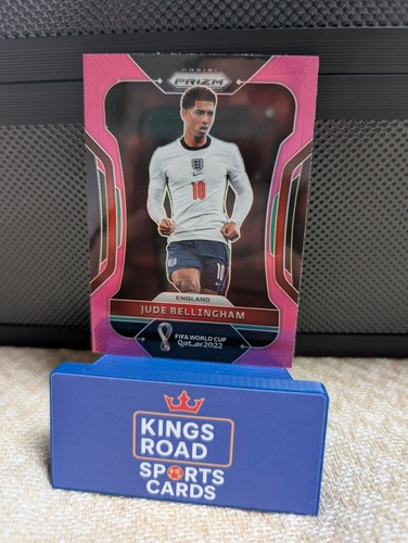 Jude Bellingham World Cup Prizm Pink Prizm