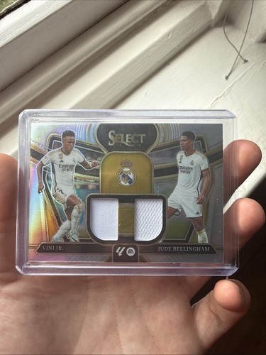 Vinicius Jr. / Jude Bellingham Select Silver Prizm