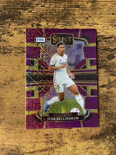 Jude Bellingham Select Purple Mojo Prizm