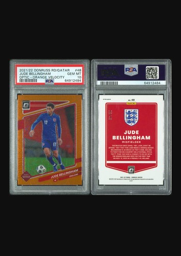 Jude Bellingham Donruss Optic Orange Velocity Prizm