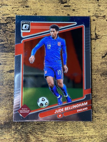 Jude Bellingham Donruss World Cup Qatar Silver Optic Prizm