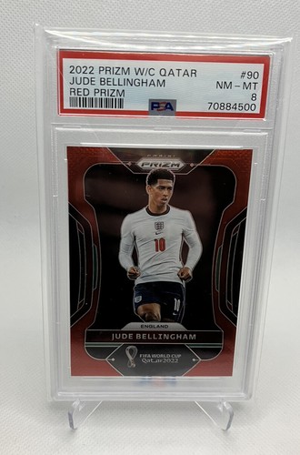 Jude Bellingham Prizm World Cup Red Prizm