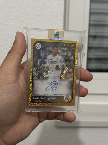 Jude Bellingham Merlin Chrome Gold