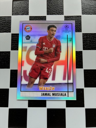 Jamal Musiala Merlin Chrome UCL Refractor