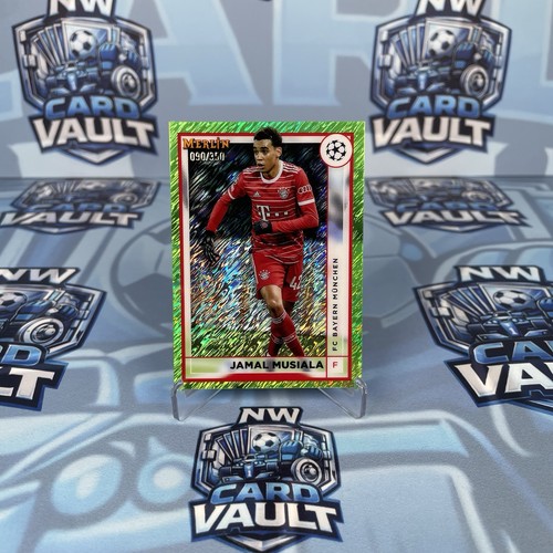 Jamal Musiala Merlin Chrome Neon Green Shimmer